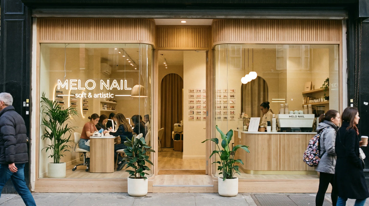 MeloNail storefront exterior